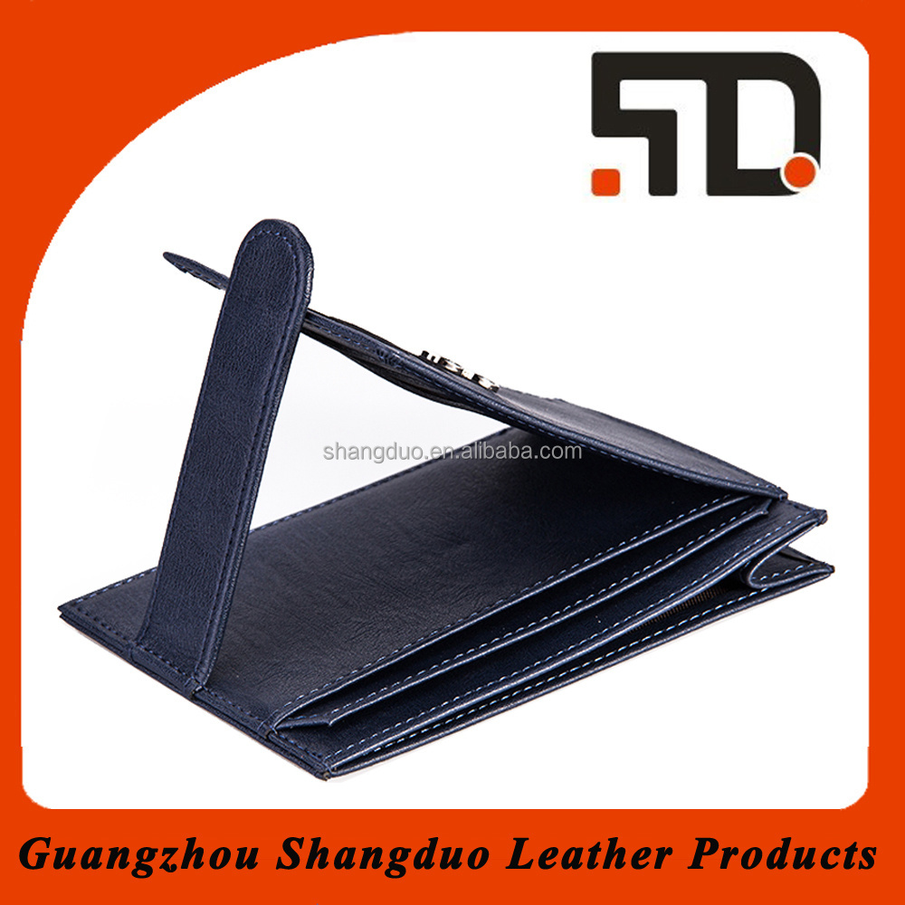 Factory custom leather card bag made in China real pickup bag large capacity credit card wallet