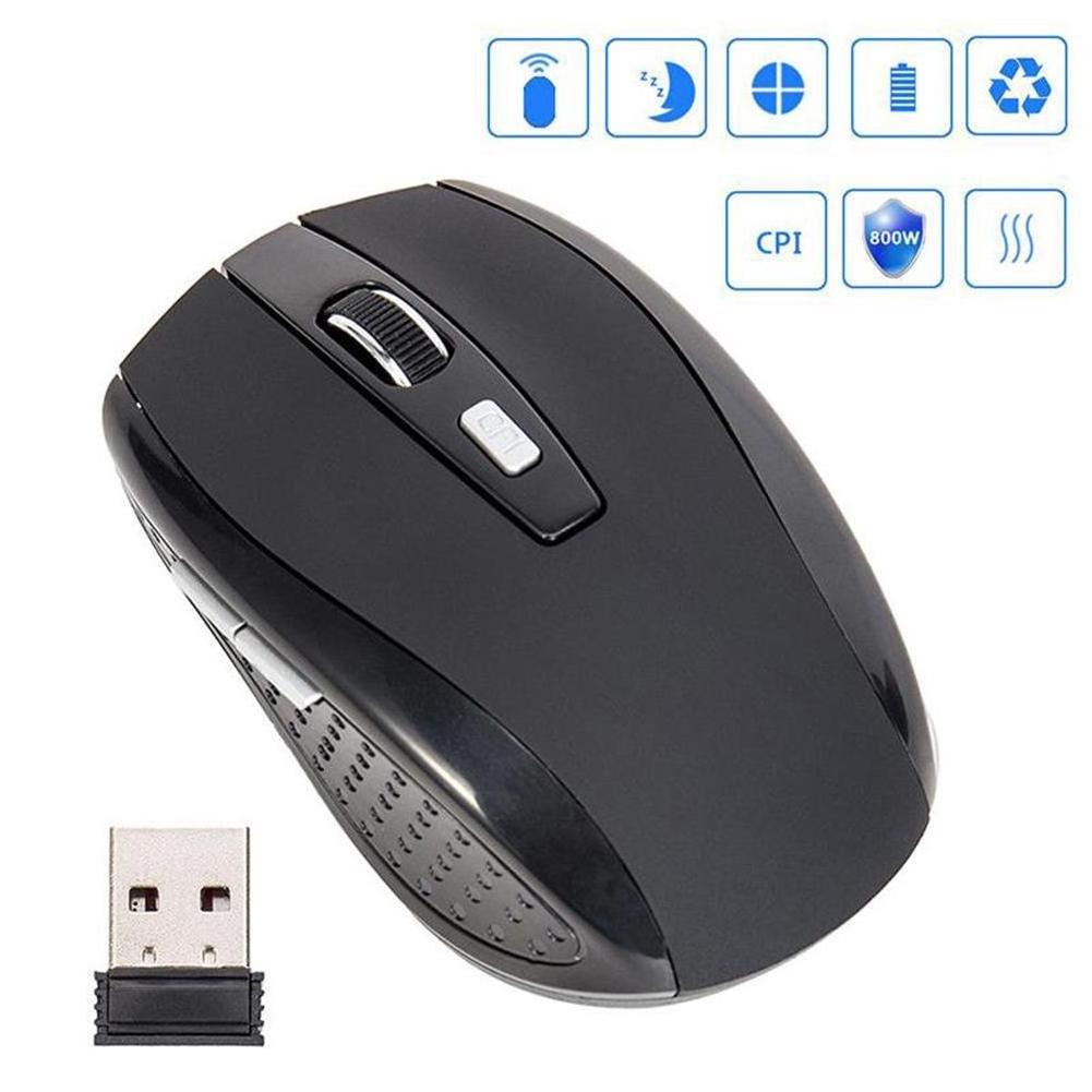 2.4GHz Wireless Mouse Optical Mice With USB Receiver Gamer 1600DPI 4 Buttons Mouse For Computer PC Laptop Accessories