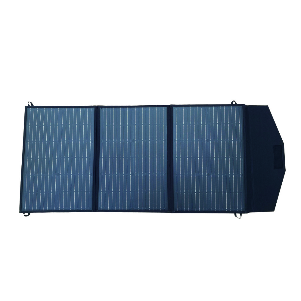 100w portable foldable solar generator with panel  usb completed set