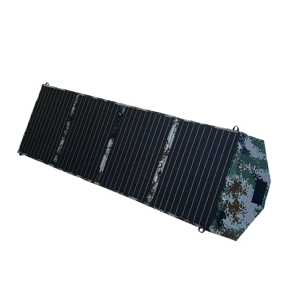 4 fold 100 w monocrystalline solar energy panels folding bag usb