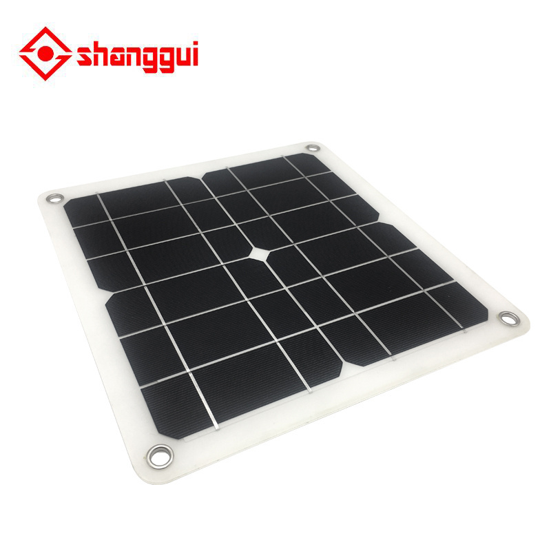 flexible thin film mono solar panel 5W 10W 20W 30W USB For Mobile Power Bank