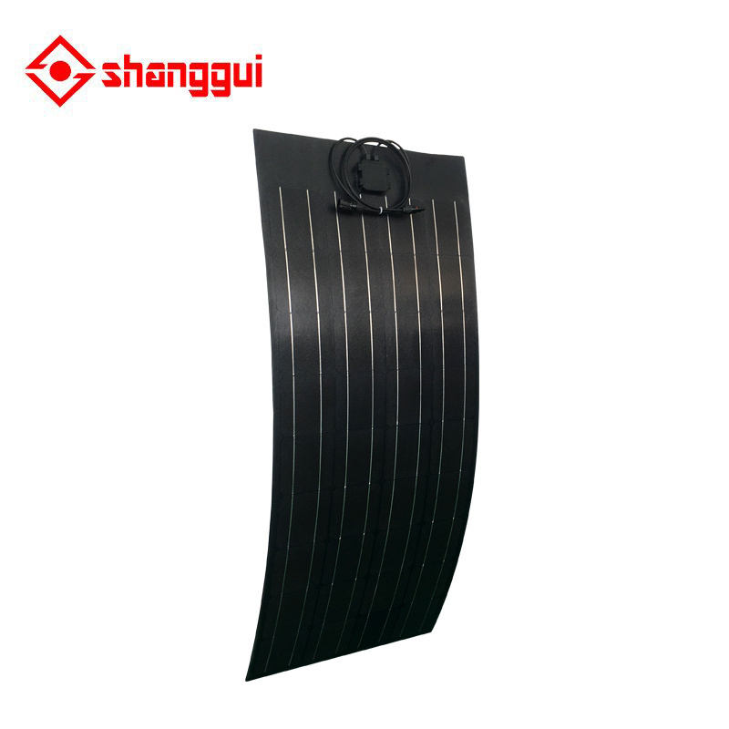 panel solar flexible 24 v 100 w solar panel system power made in china