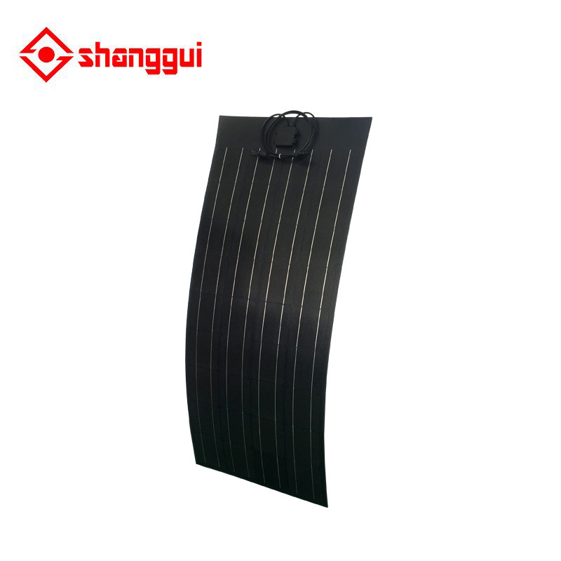 panel solar flexible 24 v 100 w solar panel system power made in china