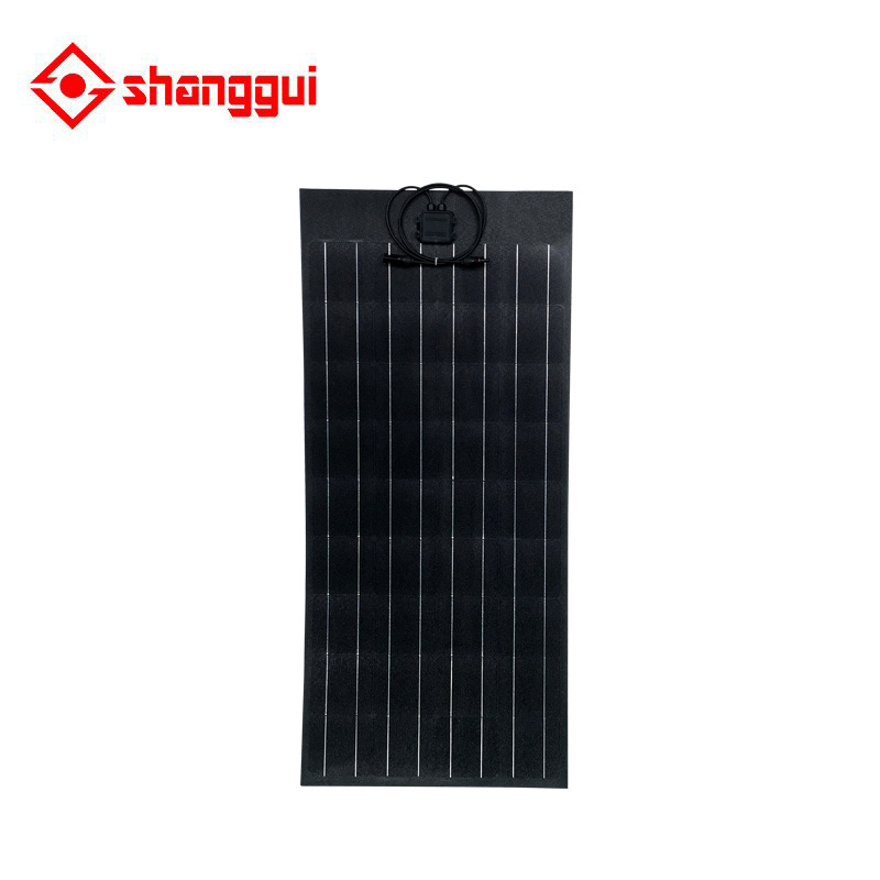 panel solar flexible 24 v 100 w solar panel system power made in china