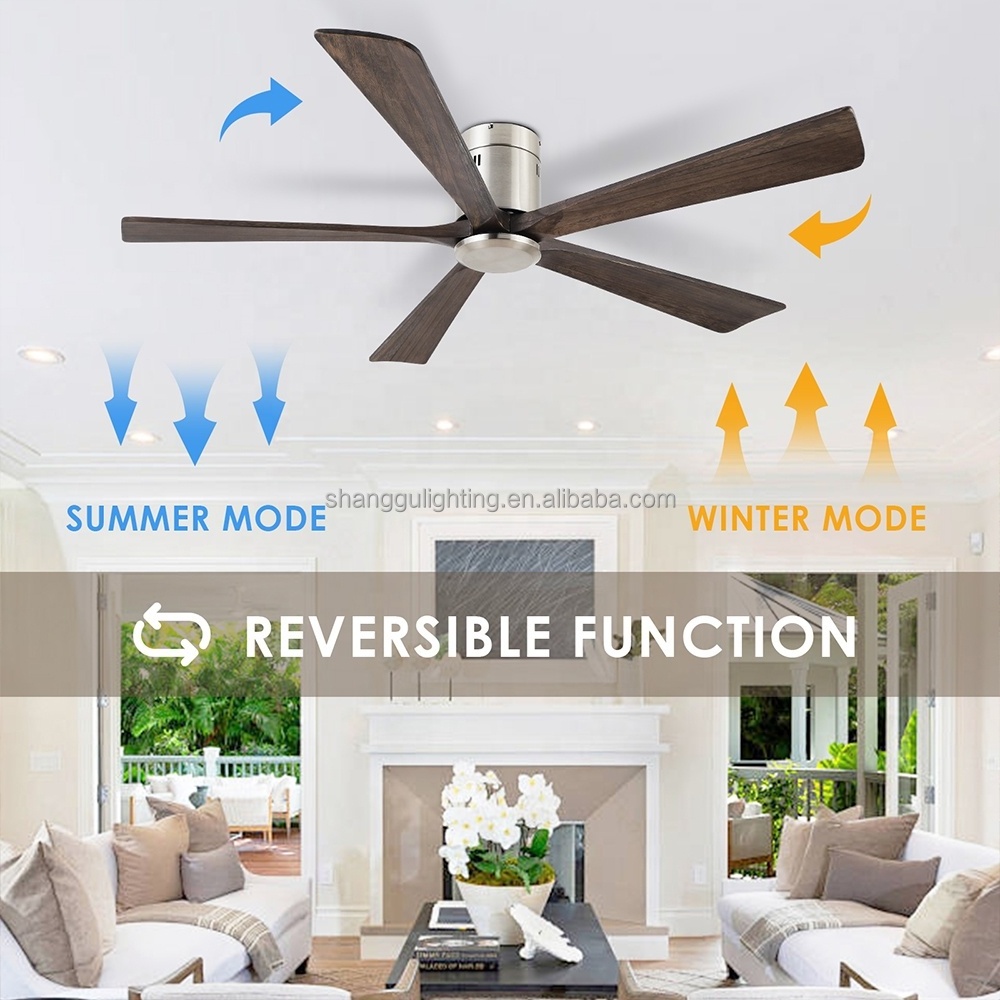 60 Inch Home Decorative Modern Inverter Dimmable Smart Fan Light Dc Led Ceiling Fans With Light and Remote