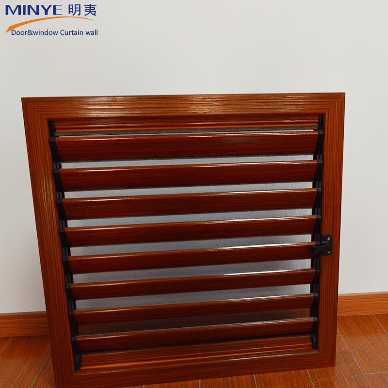 High quality, sturdy and durable adjustable aluminum shutter for design/louver aluminum shutter window