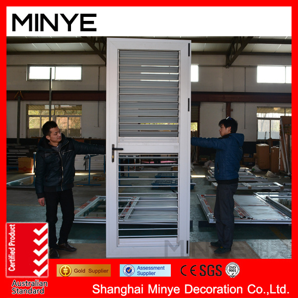 high quality aluminum louver /glass shutters/louver  casement doors