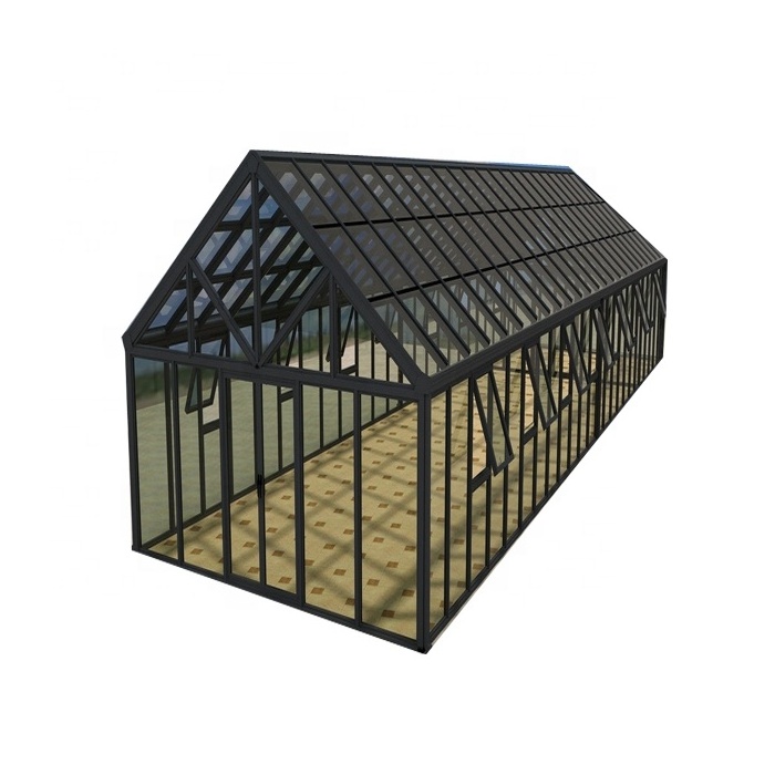 Factory lowest price customized aluminum glass room sunroom kits