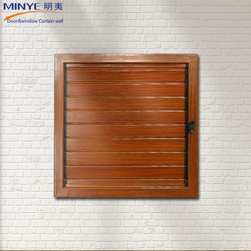 High quality, sturdy and durable adjustable aluminum shutter for design/louver aluminum shutter window