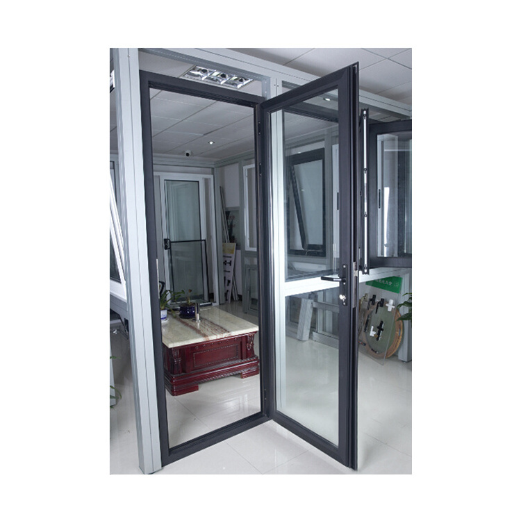 Modern design Waterproof Aluminum sound proof glass folding metal  door