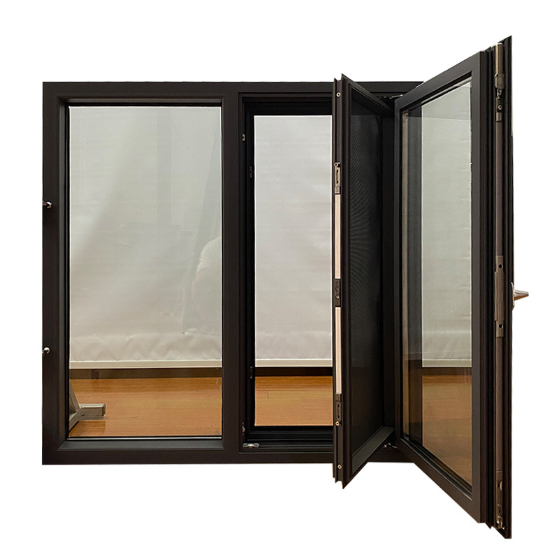 aluminum new products window professional double glazing french window triple glazed casement house windows