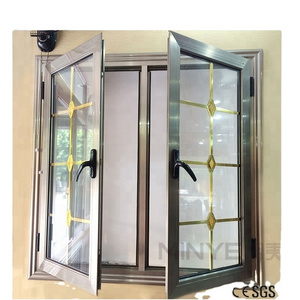 aluminum new products window professional double glazing french window triple glazed casement house windows