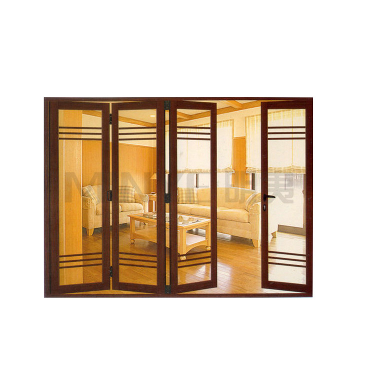 German design  Sound Insulation Aluminum main door Folding Doors