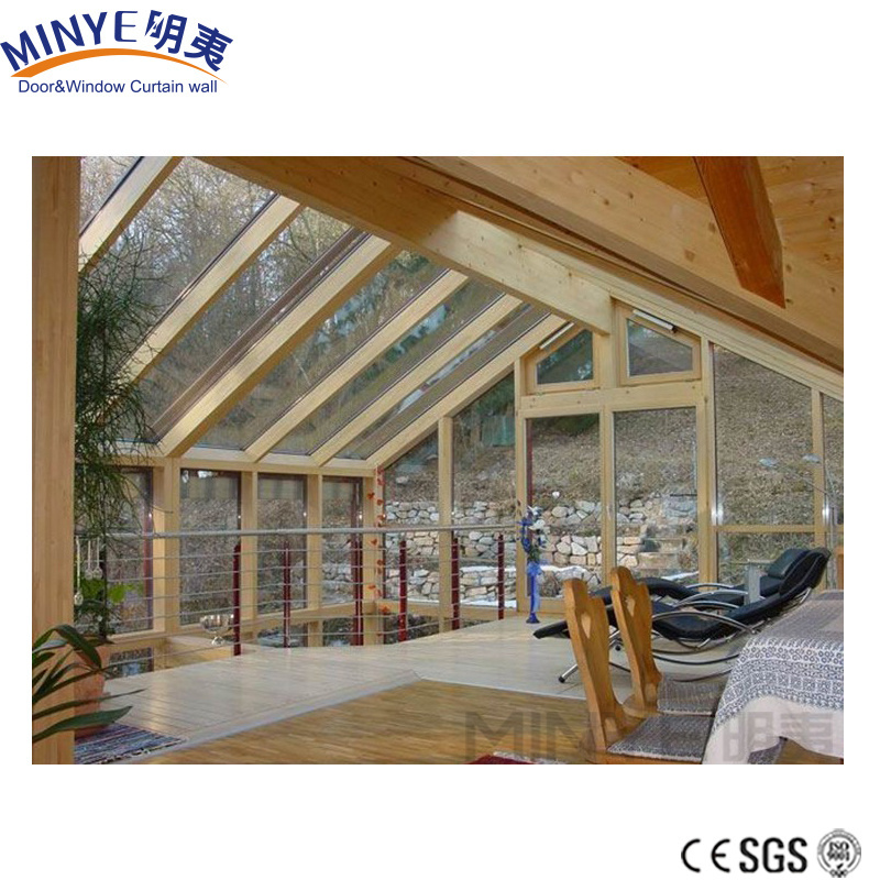 Hot-selling modern aluminum sun room glass house