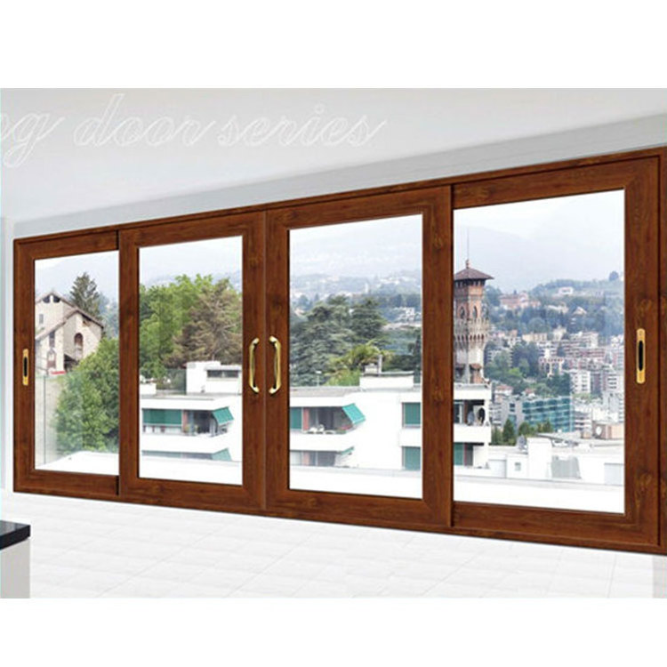 security sliding door anti robbery sliding door with stainless steel screen