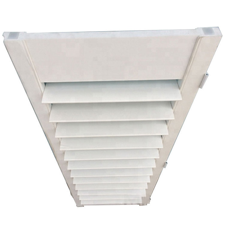 Sunshade Blades External Plantation Pvc Window Shutter