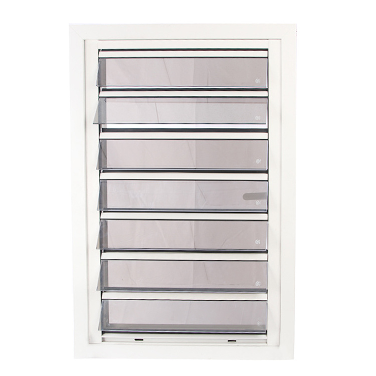 louver design glass shutter window with fly screen/aluminum glass shutters