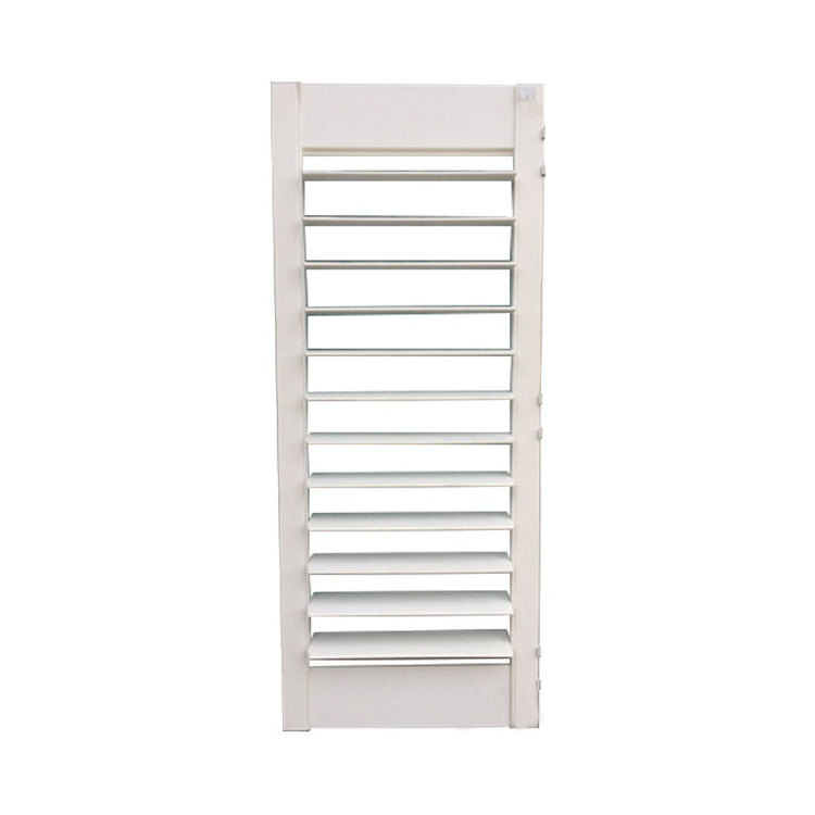 Sunshade Blades External Plantation Pvc Window Shutter