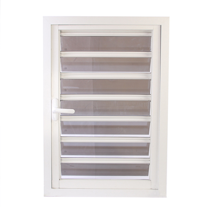 louver design glass shutter window with fly screen/aluminum glass shutters