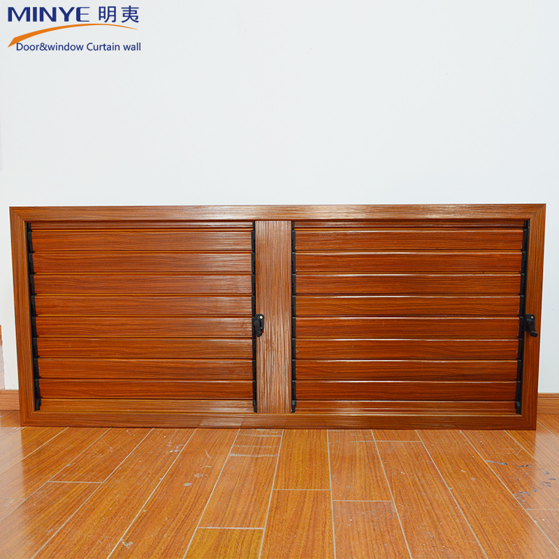 High quality, sturdy and durable adjustable aluminum shutter for design/louver aluminum shutter window