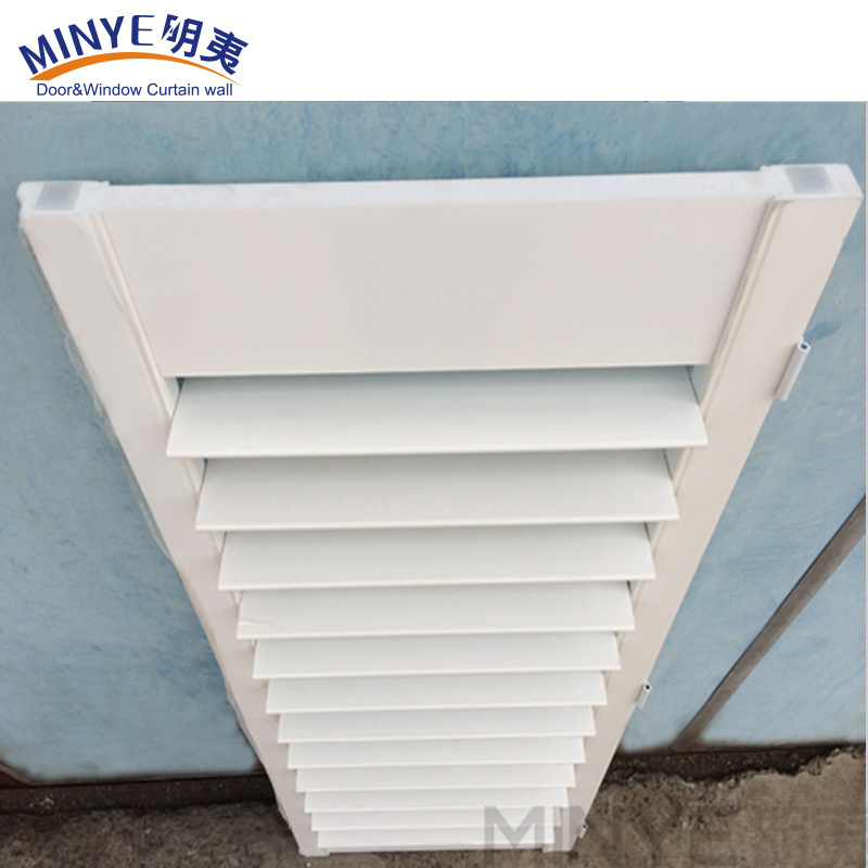 Hot Selling PVC Window Design PVC Shutters Blade Plantation Shutter