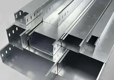 Custom Flexible aluminum alloy cable tray galvanized cable trunking with Different Size cable trunking