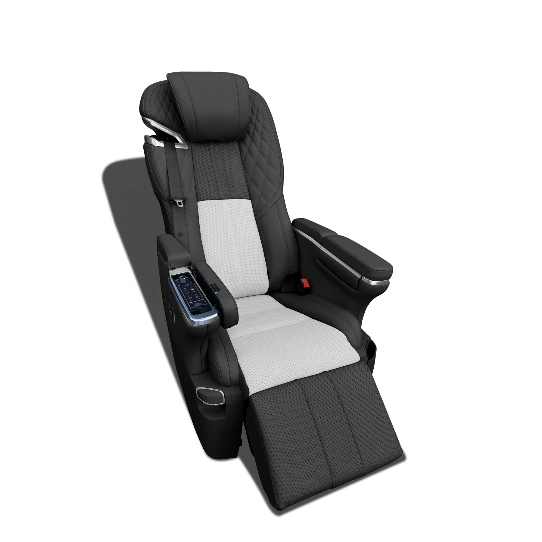 ANSHI New Design Luxury Auto Multi-functional Middle Row Car Seats with Electric Headrest for Van V-Class Upgrade Maybach