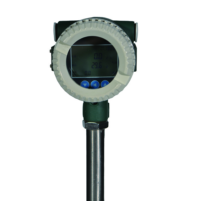 Stainless steel parts calibration certificate dual system vortex flow transmitter