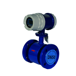 stainless steel industrial high pressure digital liquid control electromagnetic flow meter water magnetic flowmeter