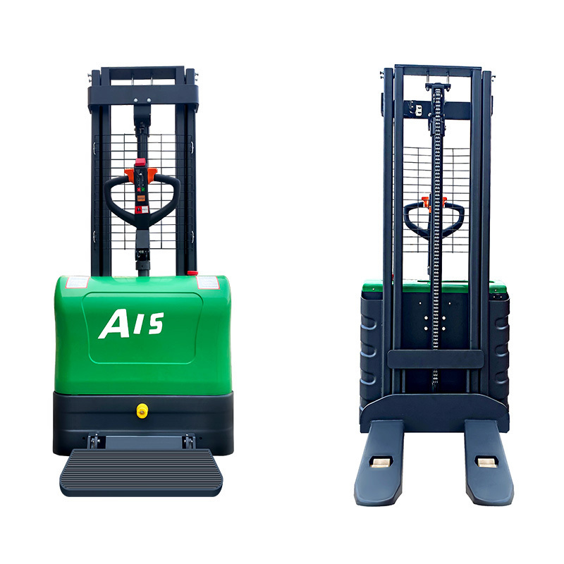 Automatic Agv Forklift Stand-on Electric Stacker 2 tons 3 meters Container Electric Stacker