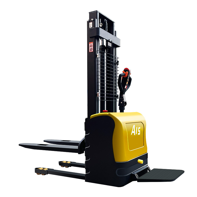 Automatic Agv Forklift Stand-on Electric Stacker 2 tons 3 meters Container Electric Stacker