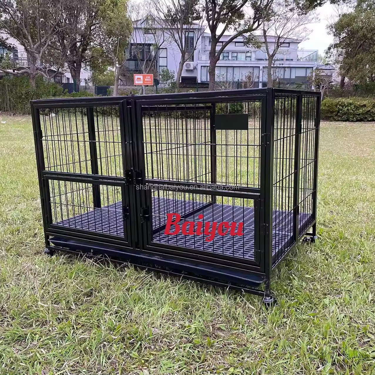 Bully Dog crates extra large strong metal iron large size foldable heavy duty dog cage and kennels