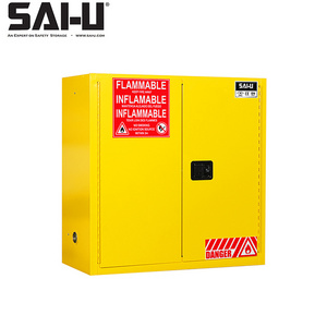 SAI-U SC0030Y Flammable Safety Cabinet Double Door Laboratory   Chemical Safety Storage Cabinet