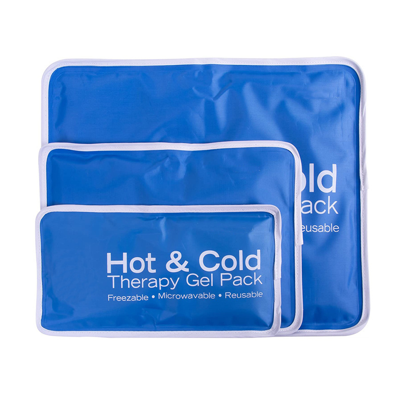 Custom Reusable Ice Bag Heat Therapy Wrap  Reusable Hot Cold Therapy  Gel Pack