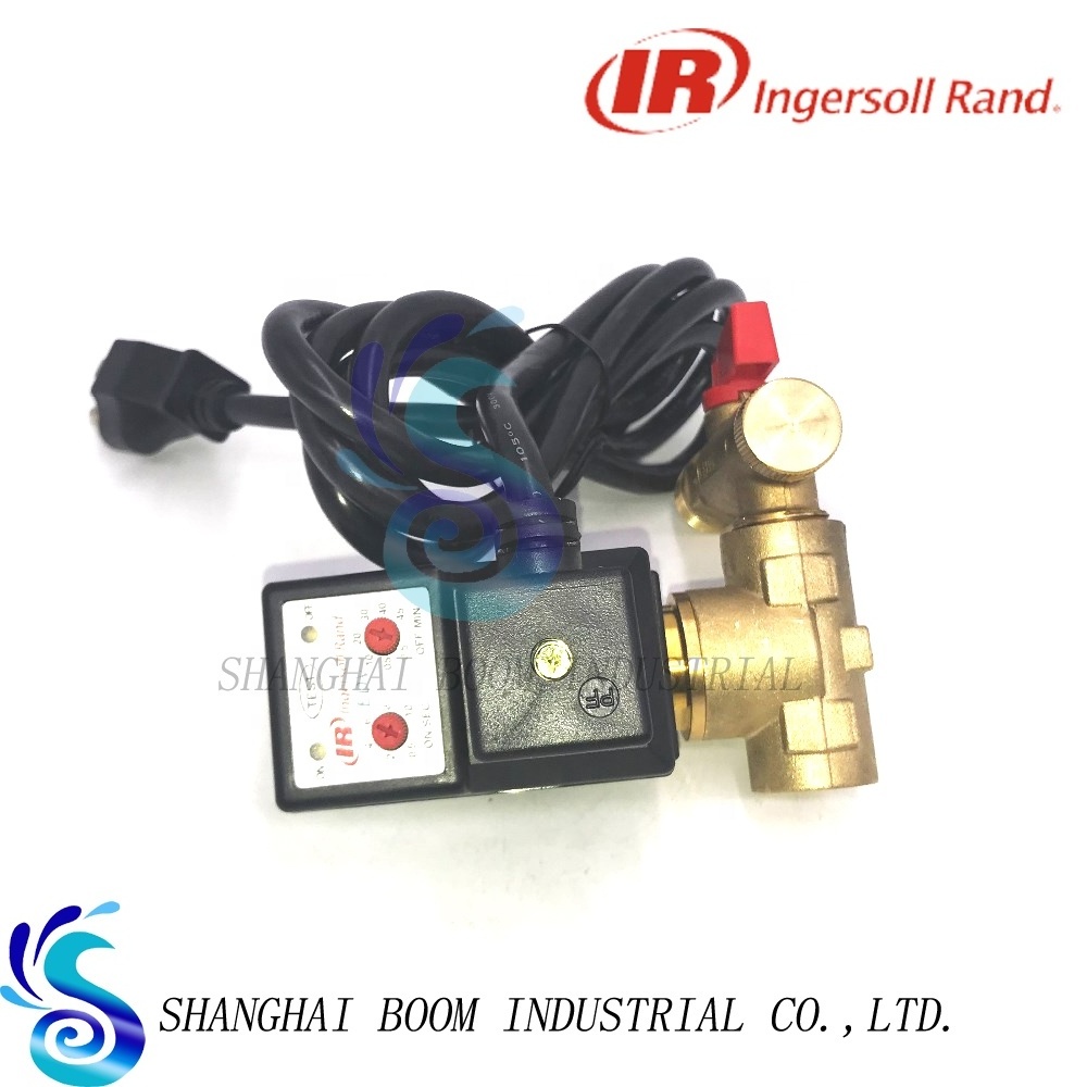 IR#37995891 Electronic Drain Valve - Automatic electronic solenoid for Ingersoll Rand Air Compressor