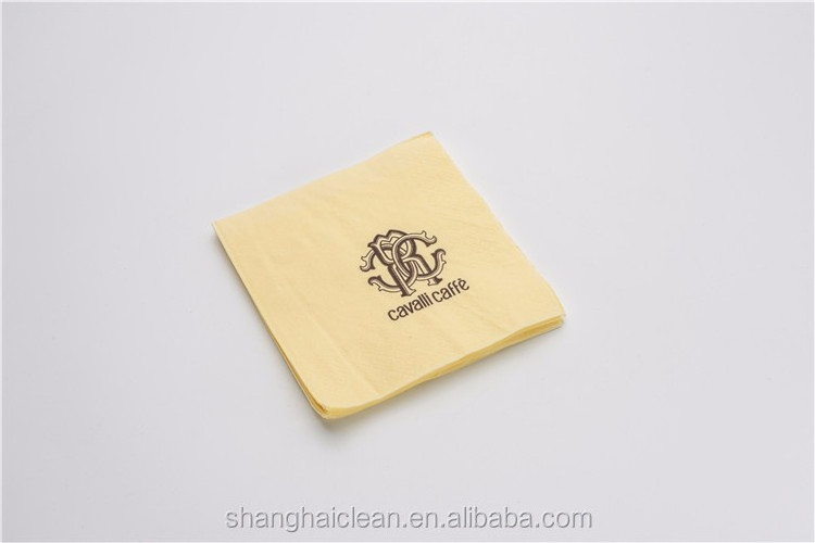 Pure Wood Pulp Tissue Disposable Paper Napkin Thick Airlaid Napkin For Dinner Restaurant