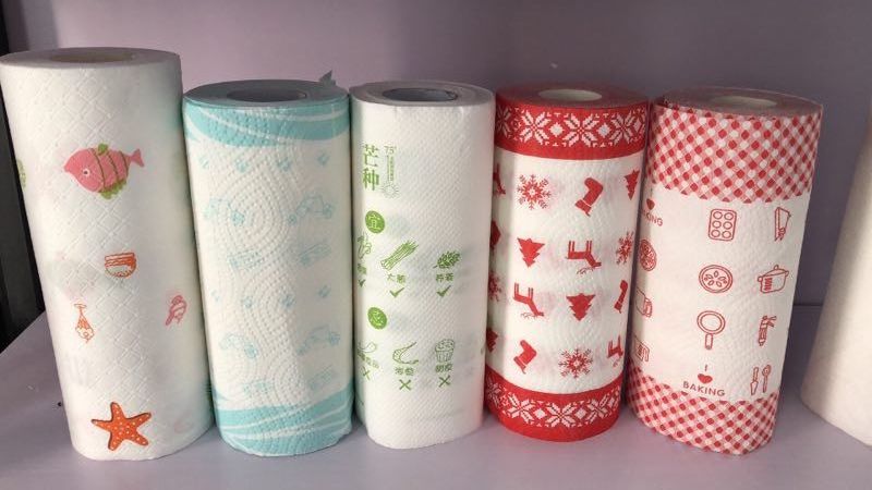 Kitchen Roll Paper Towel Bamboo Pulp 2020 New Toilet Tissue,kitchen Paper Towel Kitchen Room 100% Recycle Pulp,bamboo Pulp 2 Ply