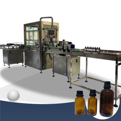 Automatic Bottle Liquid Filling and Capping Screwing Machine Sealing Production Line Equipment for Packaging Machinery