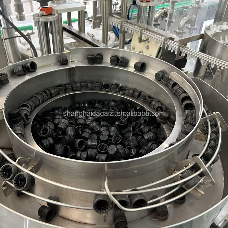 Automatic Bottle Liquid Filling and Capping Screwing Machine Sealing Production Line Equipment for Packaging Machinery