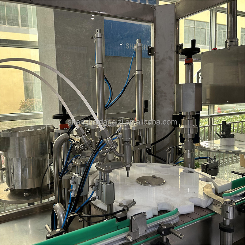 Automatic Bottle Liquid Filling and Capping Screwing Machine Sealing Production Line Equipment for Packaging Machinery