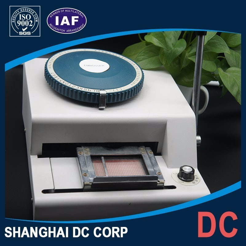 High Precision Metal Business Cards Embosser Machine