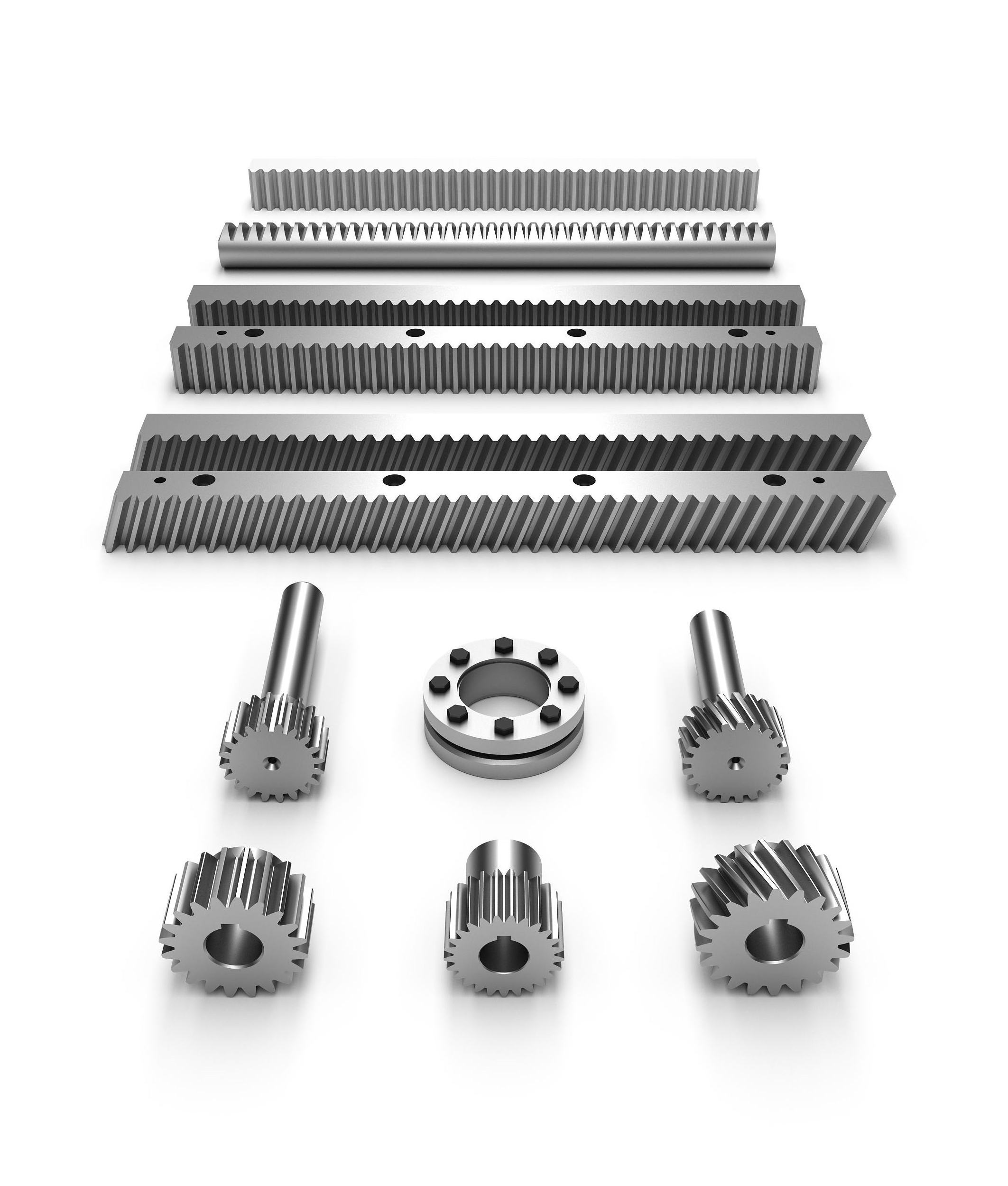 Forging OEM customized M1 M1.5 M2 M2.5 M3 M4 small rack and pinion gears