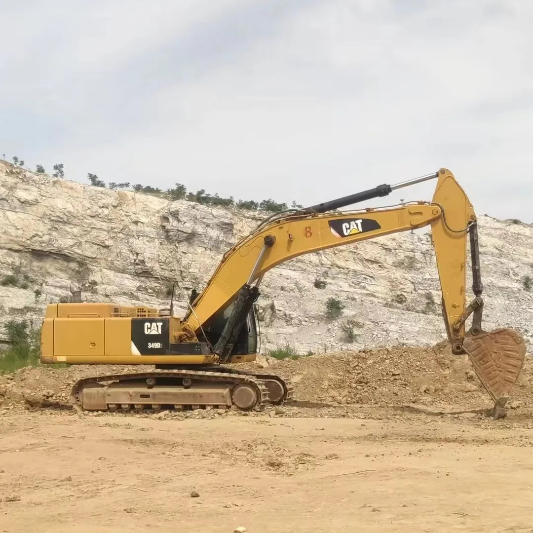 Used Large Cat 349D excavator 49Ton Second Hand Digger Cheap Price For Sale