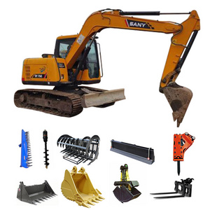 Heavy machine used sany sy75 sy75c pro sy75c-9 backhoe crawler mining digger 7ton secondhand excavator