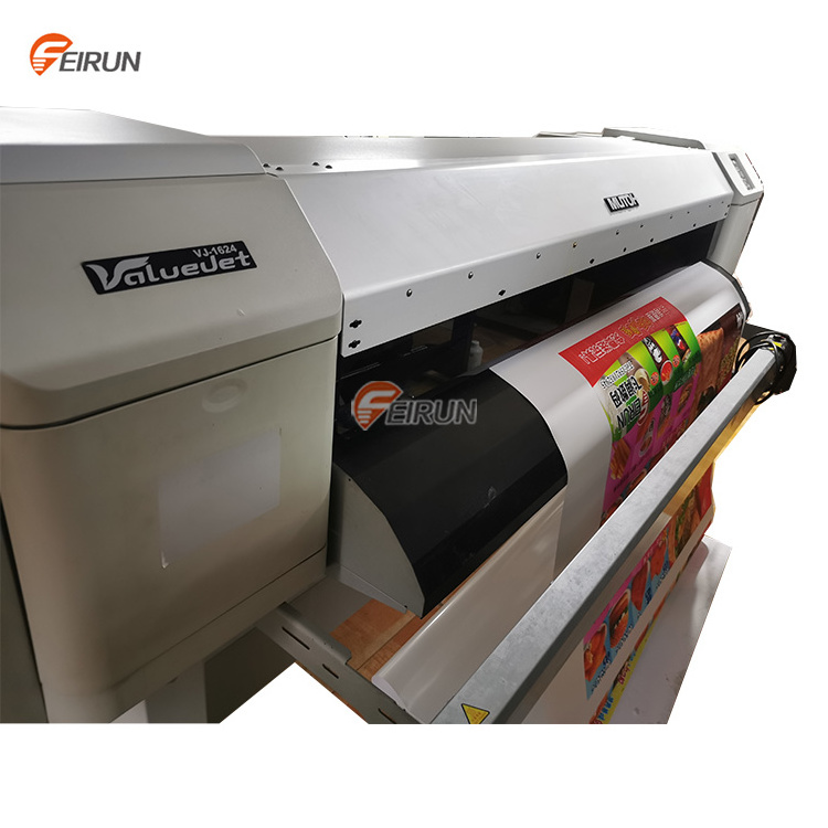 Original Second Hand Mutoh Eco Solvent VJ-1624/VJ1624X Printer with 1pc DX7 printhead