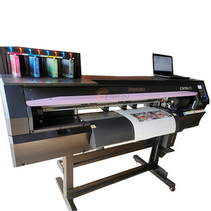 Original second hand Mimaki CJV150-75 Machine Small Format Eco Solvent Printer with DX7 print head