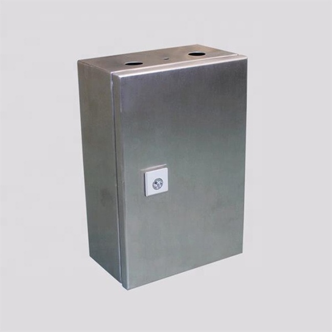 Customized Outdoor Stainless Steel power Boxes Panel Boards Electrical Junction Metal Box For Power Supply