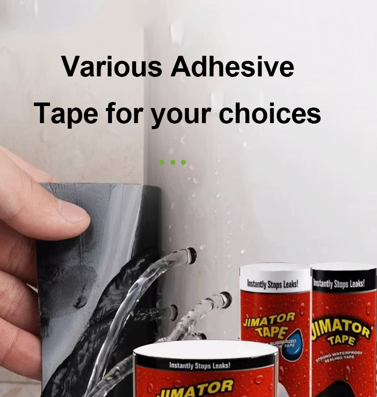 Waterproofing Tape for Leaking Pipes Super Water Proof Instant Rubber Fix Repair Tape Seam Sealing Tank