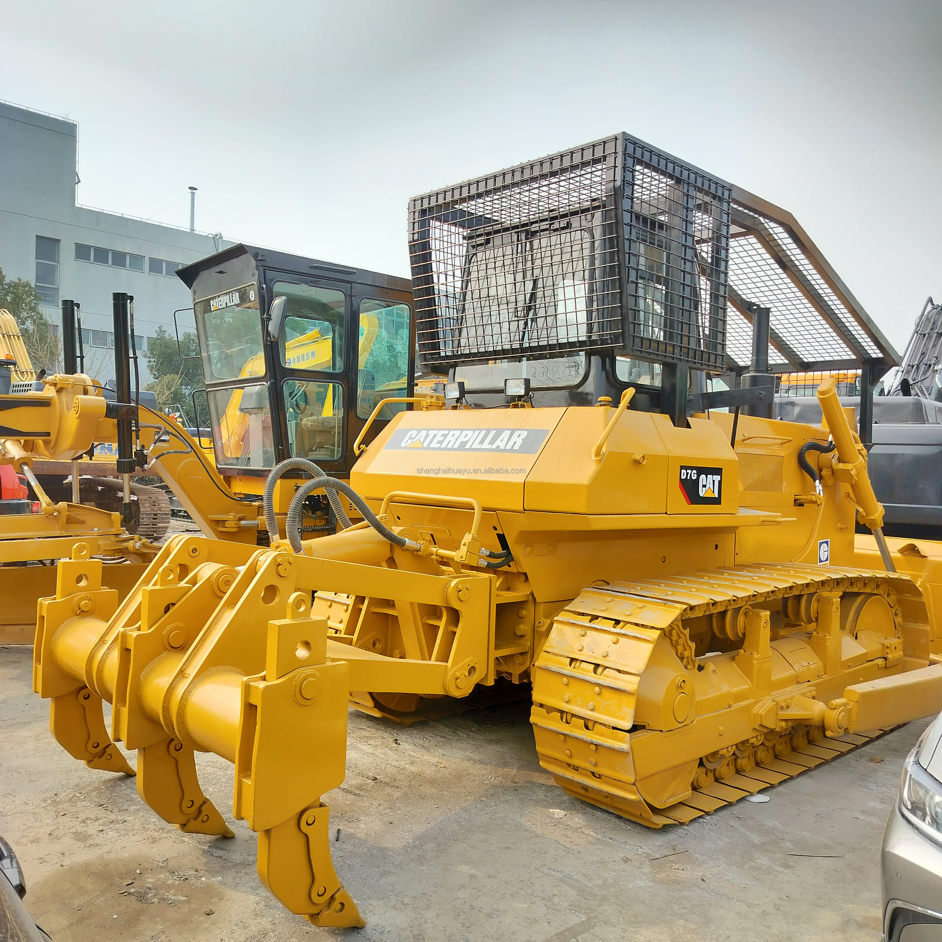 Low price high quality used bulldozer d7d type for sale used small bulldozer d7h type used bulldozer