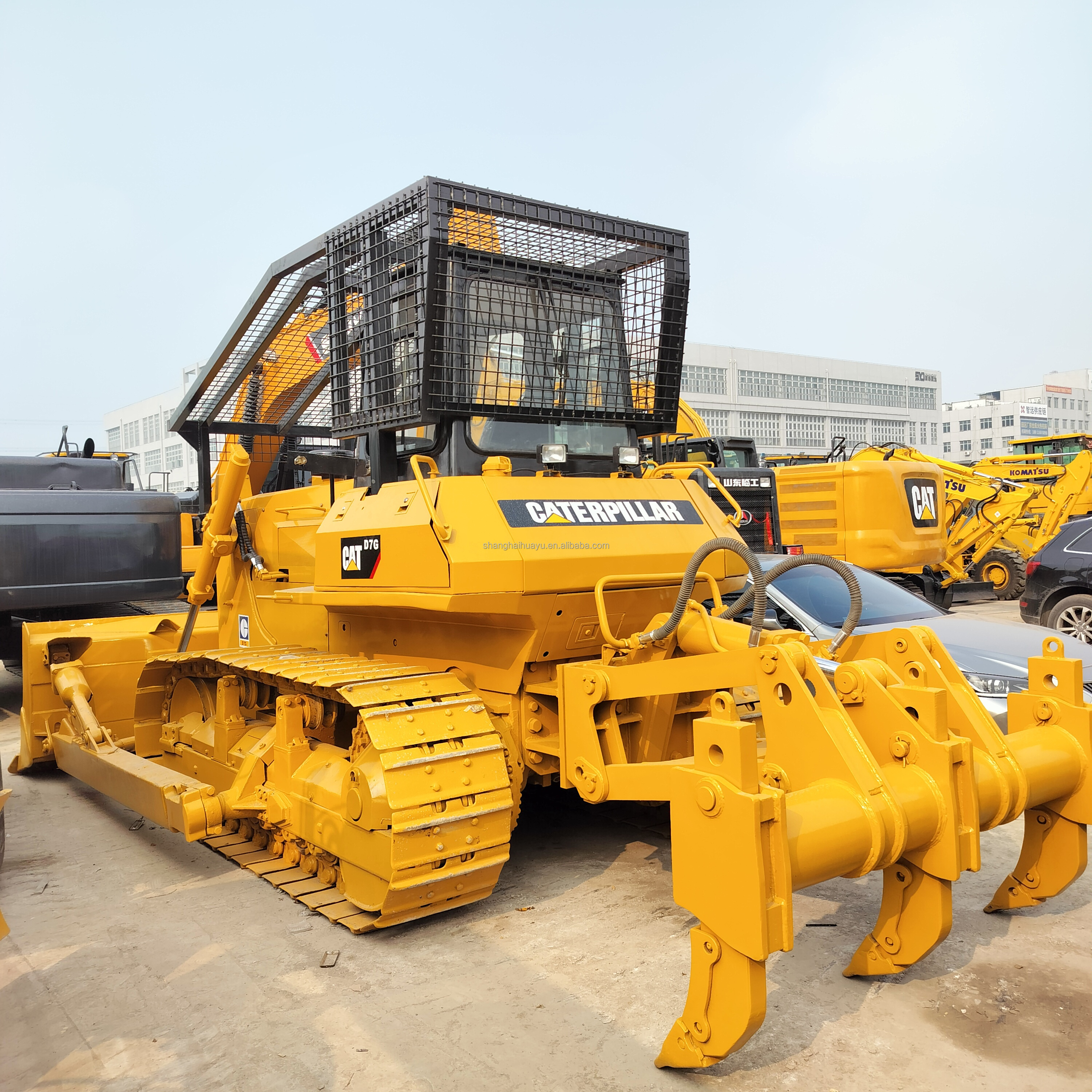 Low price high quality used bulldozer d7d type for sale used small bulldozer d7h type used bulldozer